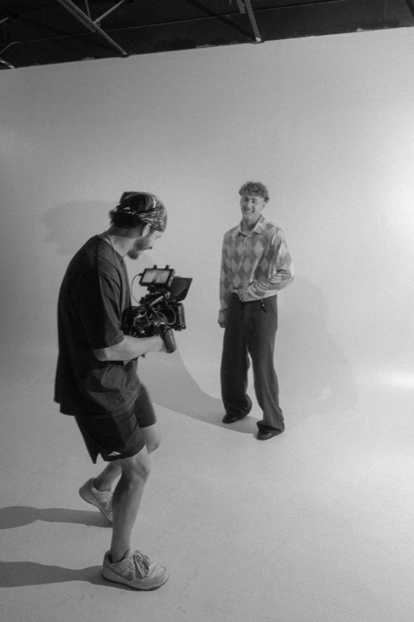 On set