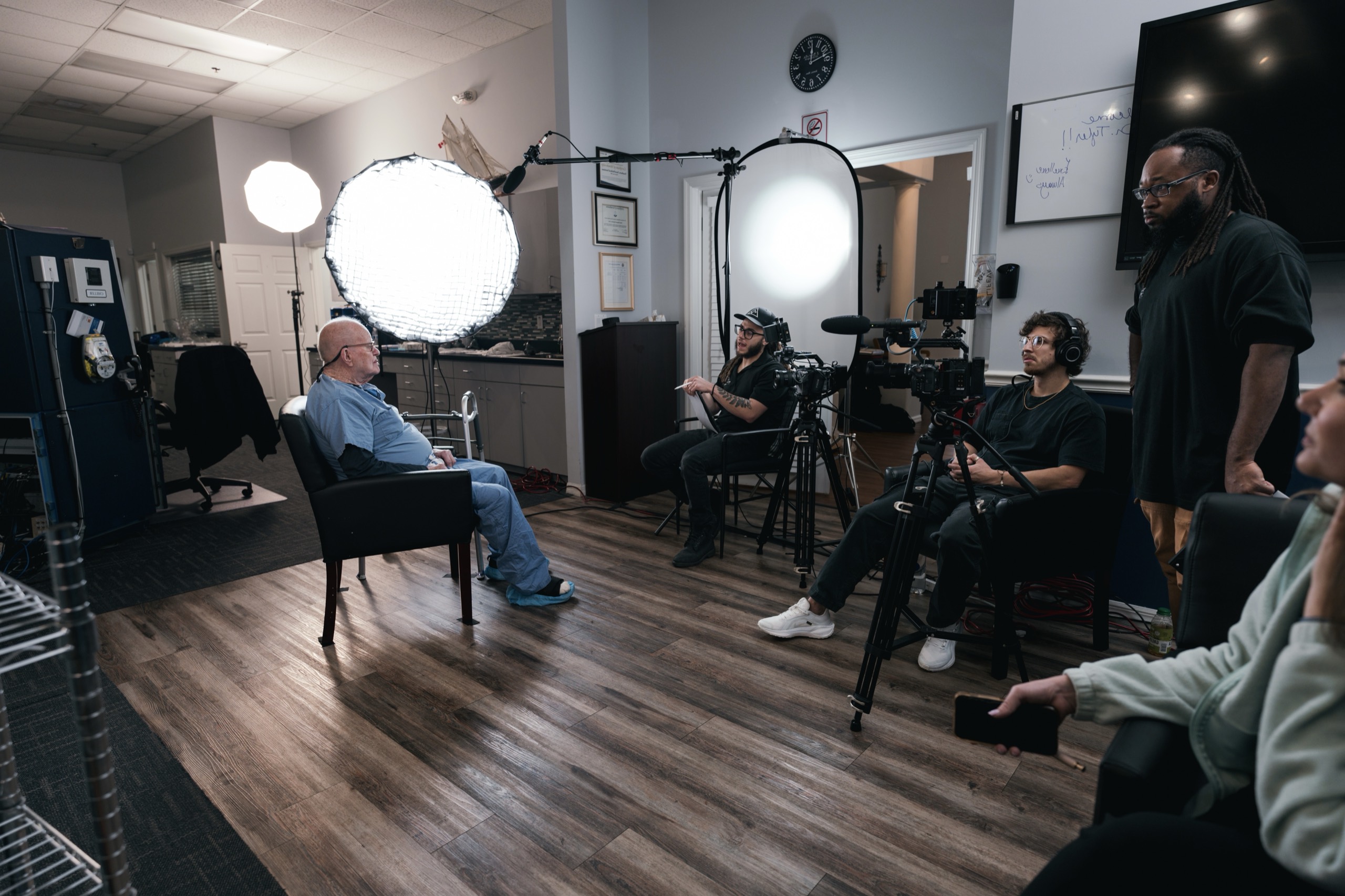 Cinematic Frames Studios on set